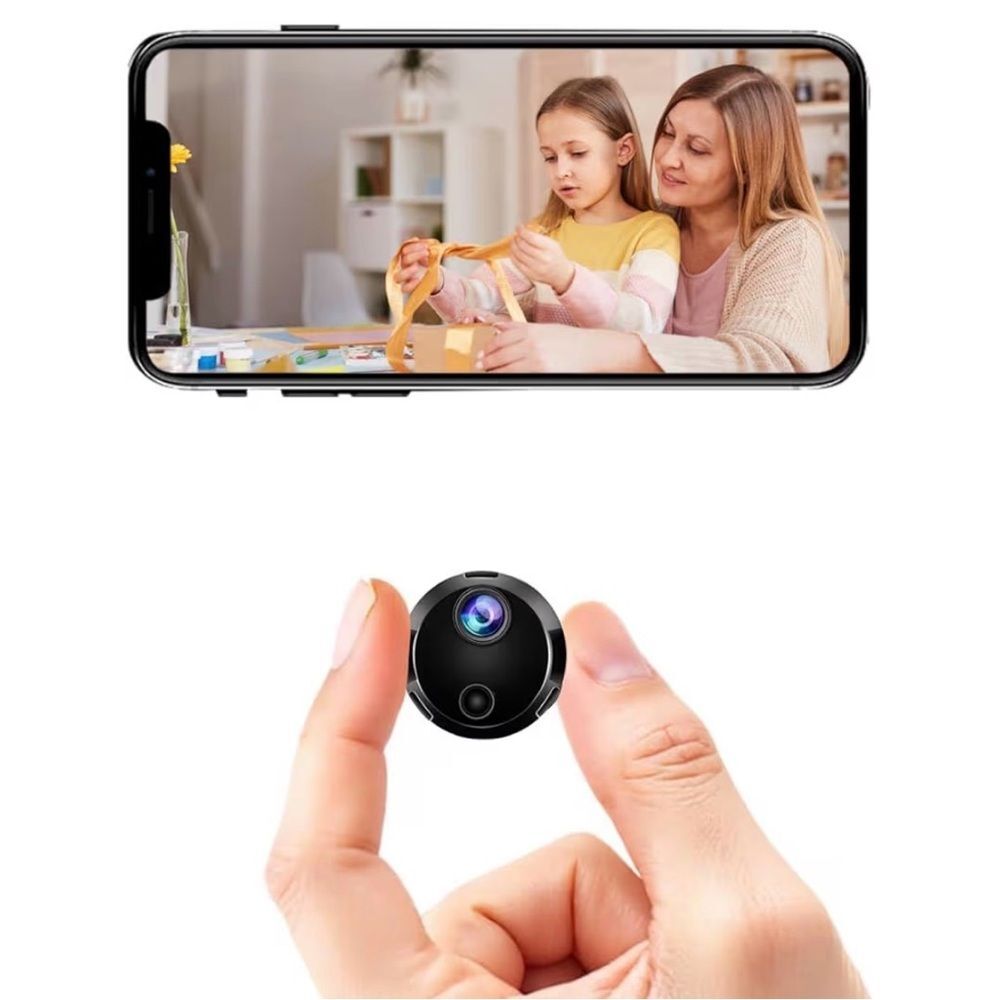 NIB AYURI 2K HD WiFi Security Camera in Black